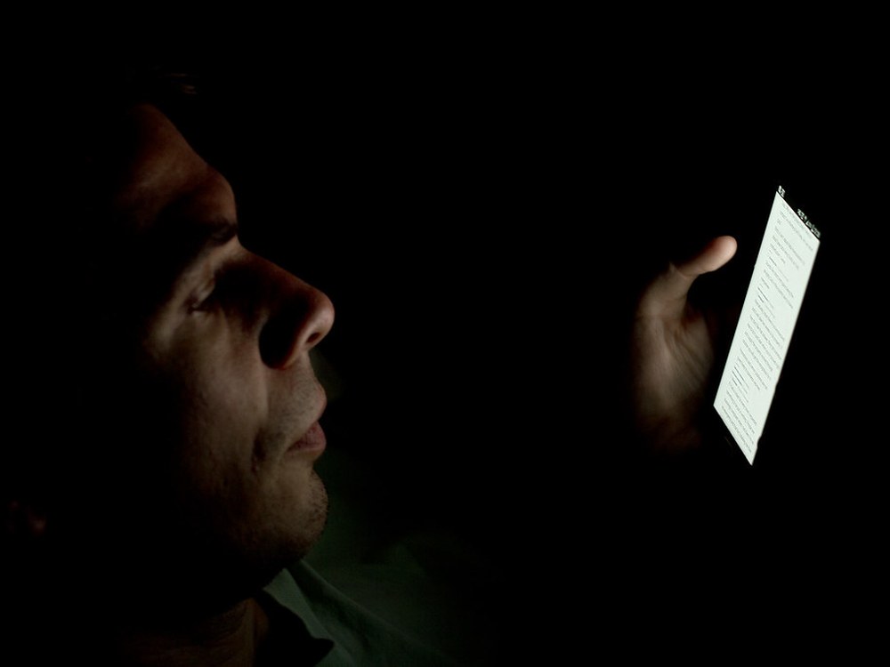 Searching for answers late at night